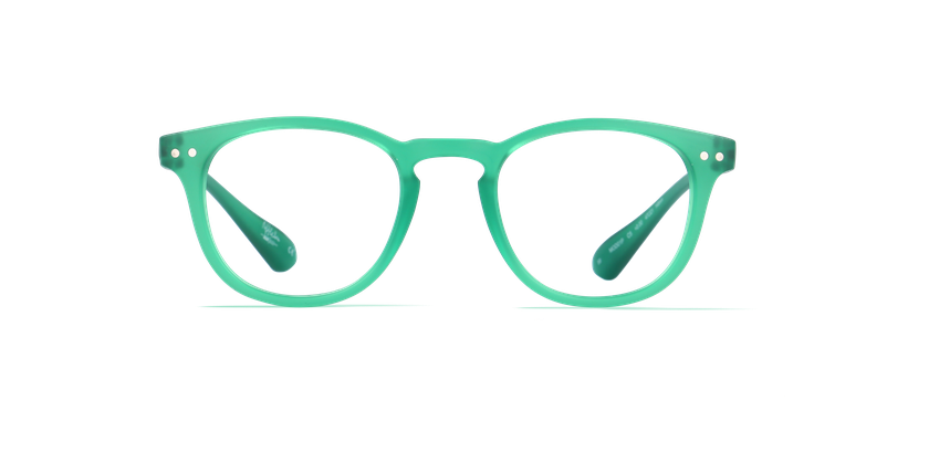 Gafas graduadas BLUE BLOCK MIXTE verde - vista de frente