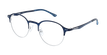 LUNETTES DE VUE homme MAGIC 127 CARBONE bleu/bleu / noir - Vue de face