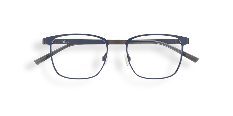 Óculos graduados homem ALPHA17 BK preto/cinzento