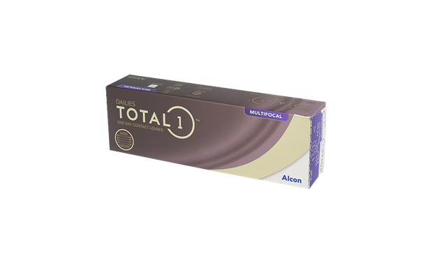 Lentilles de contact Dailies Total 1 Multifocal 30L - Vue de face
