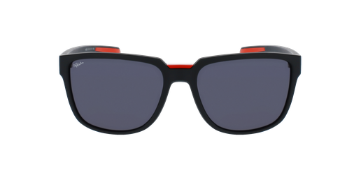 LUNETTES DE SOLEIL homme BERTO noir/rougeVue de face