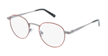 LUNETTES DE VUE homme MAGIC LEO rouge - Vue de face