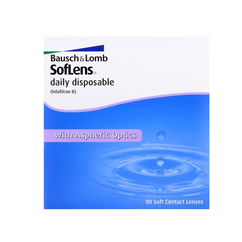 Lentilles de contact SofLens Daily Disposable 90L Vue de face