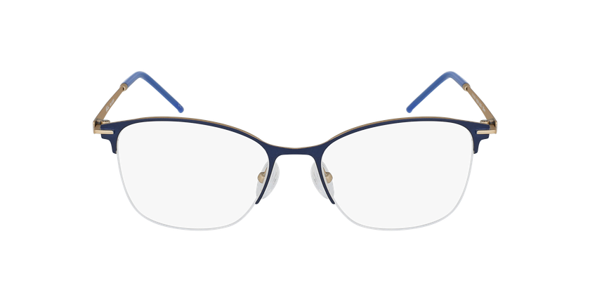 Óculos graduados senhora VEGA BLGD azul/dourado - Vista de frente