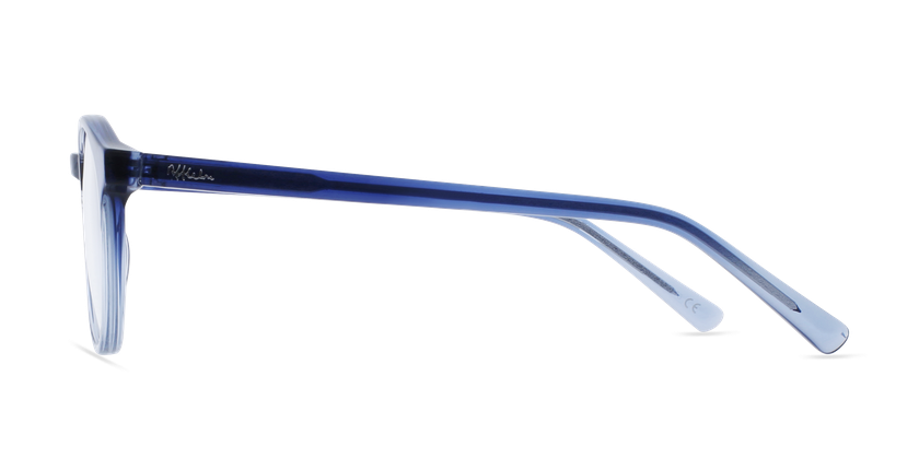 Óculos graduados criança ETIENNE BL (TCHIN-TCHIN +1€) azul/azul degradé - Vista de frente