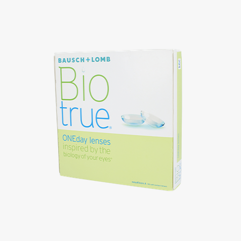 Lentilles de contact BioTrue 1 Day 90L Vue de face