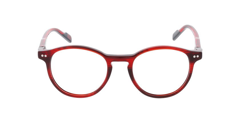 Lunettes de vue enfant 5 rouge - Vue de face