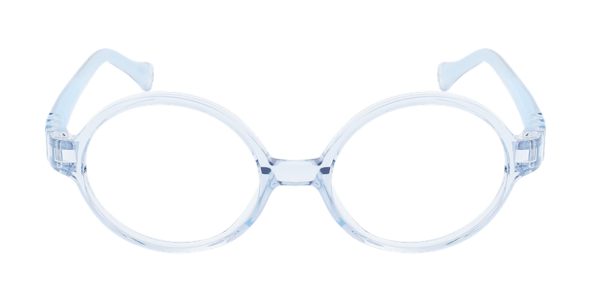 Óculos graduados criança FLOOPY BL (TCHIN-TCHIN +1€) azul/azul - Vista de frente