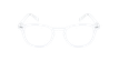 LUNETTES DE VUE FORTY anti lumière bleue Blanche blanc/blanc - Vue de face