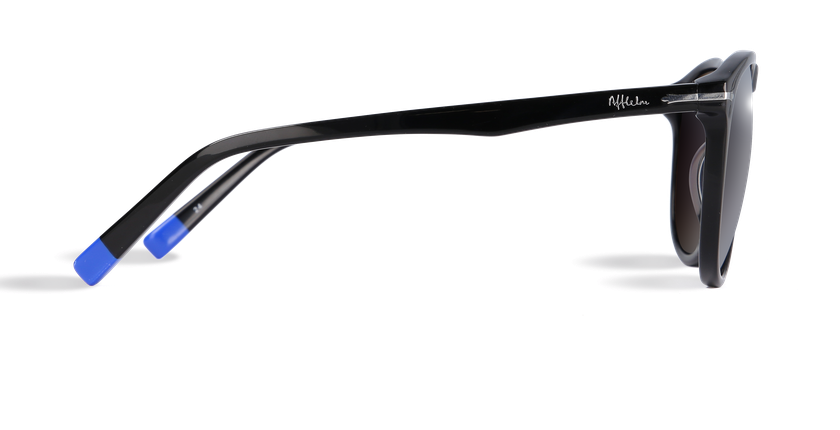 Óculos de sol homem LUIGI (Tchin-Tchin +1€) preto - Vista lateral