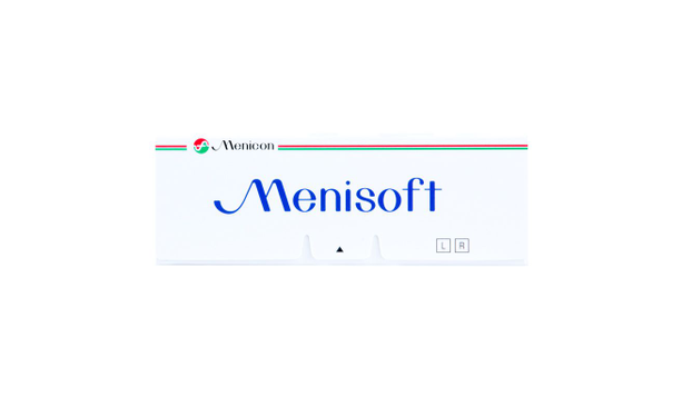 Lentilles de contact Menisoft 3L - Vue de face