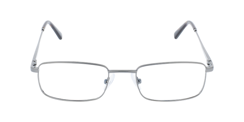Óculos graduados homem CYRIL GU (TCHIN-TCHIN +1€) cinzento/prateado