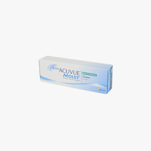 Lentillas 1 DAY ACUVUE® MOIST® MULTIFOCAL HIGH 30L - vista de frente