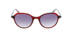 Óculos de sol senhora ELORA RD vermelho - Vista de frente