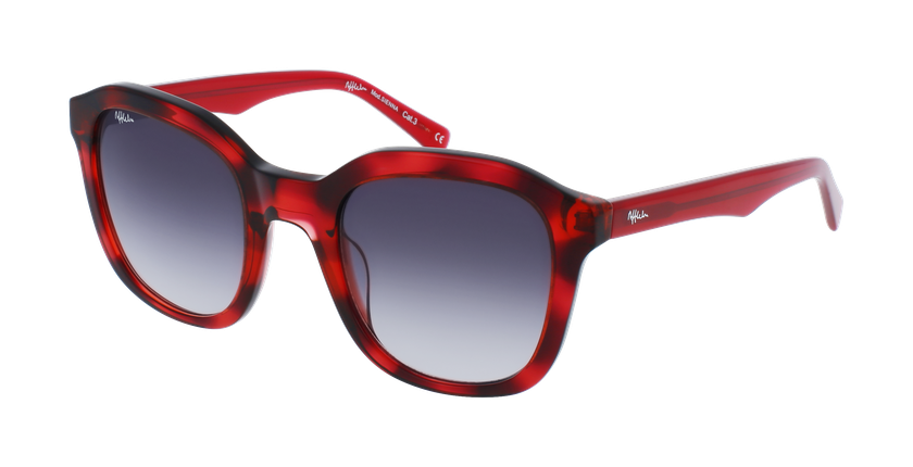LUNETTES DE SOLEIL femme SIENNA écaille/rose - Vue de face