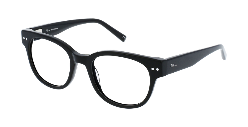 Óculos graduados senhora SWAN BK (TCHIN-TCHIN +1€) preto - vue de 3/4