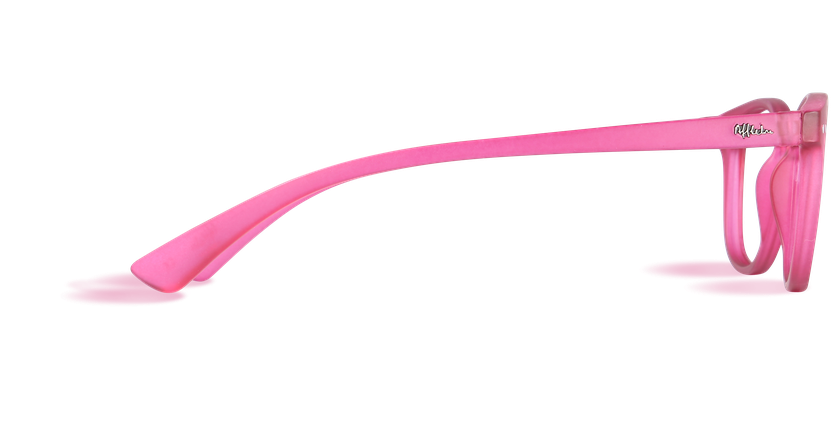 Óculos graduados BLUEBLOCK rosa - Vista lateral