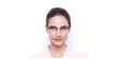 LUNETTES DE VUE femme STRAUSS écaille/rouge - Vue de face
