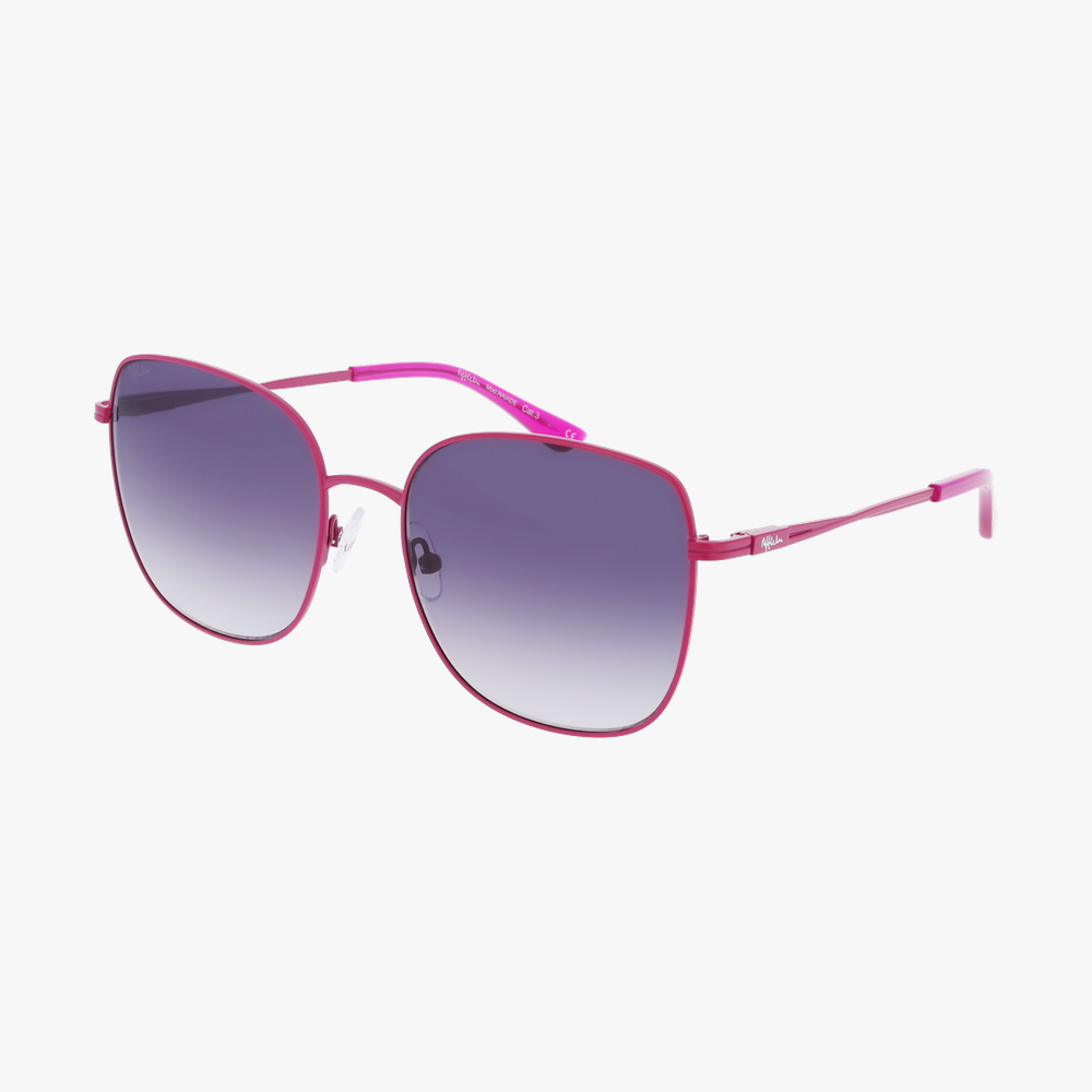 LUNETTES DE SOLEIL femme NAIADE rose - Vue de face