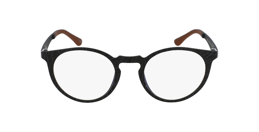 Óculos graduados MAGIC 35 BK preto - Vista de frente