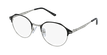 Óculos graduados senhora OAF20524 BLSL (TCHIN-TCHIN +1€) preto/prateado - vue de 3/4
