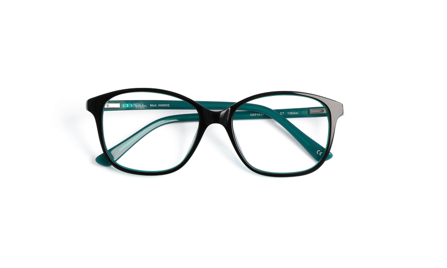 Lunettes de vue femme AMBRE bleu Lunettes de vue femme AMBRE bleu