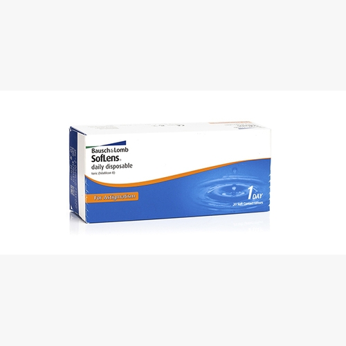 Lentilles de contact SofLens Daily Disposable Toric 30L - Vue de face