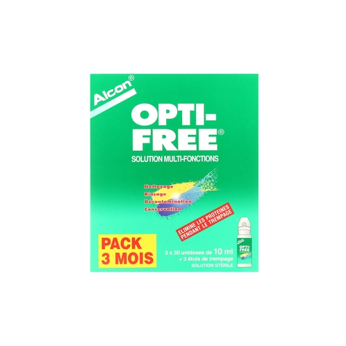 Opti-Free 90x10ml - Vista de frente