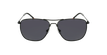 Óculos de sol homem ARON POLARIZED BK preto - Vista de frente