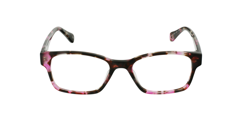 Óculos graduados senhora LYS PK (TCHIN-TCHIN +1€) tartaruga/rosa Vista de frente