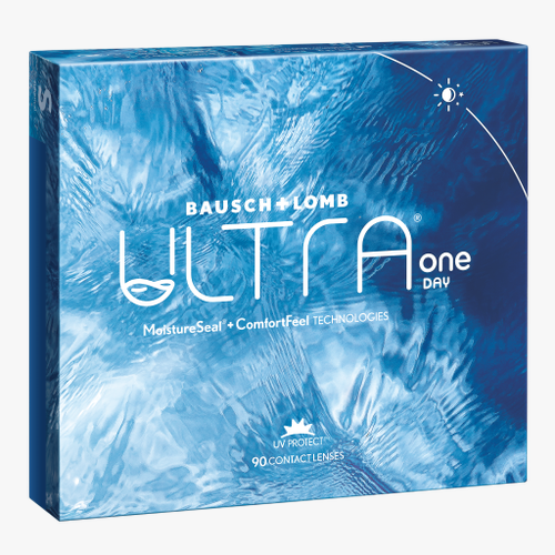 Lentilles de contact ULTRA Oneday 90L - Vue de face