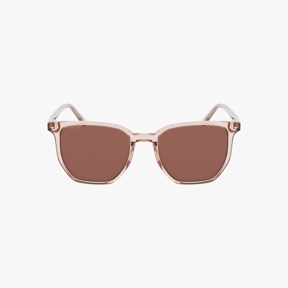 LUNETTES DE SOLEIL AUSTIN marron - Vue de face