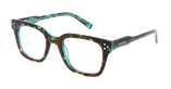 LUNETTES DE VUE femme EXPRESSIVE écaille - Vue de face