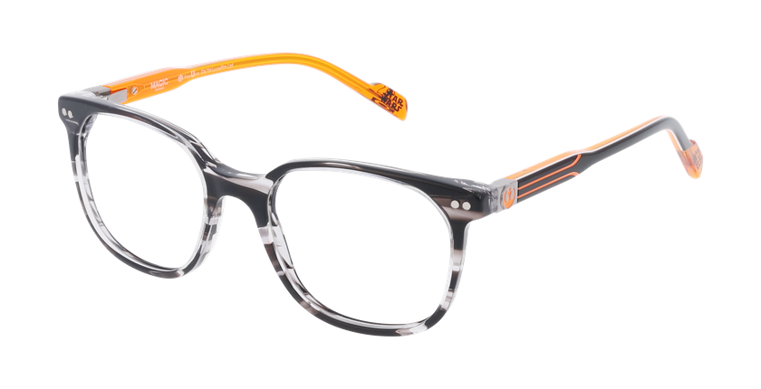 Lunettes de vue enfant 6 gris - Vue de face
