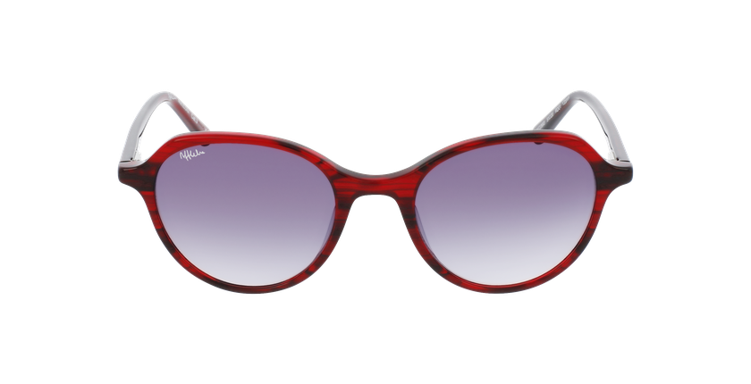 Óculos de sol senhora ELORA RD vermelho - Vista de frente