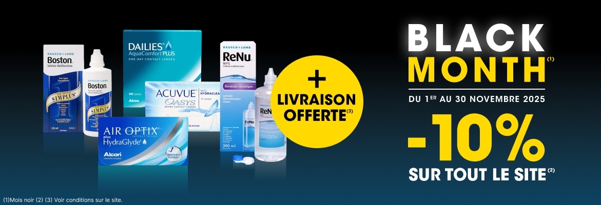 Bannière Black Friday - Black Month Malentille