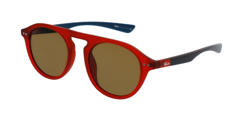 Óculos de sol BORNEO POLARIZED vermelho/azul