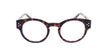 LUNETTES DE VUE femme CARACTÈRES FIDÈLE violet - Vue de face