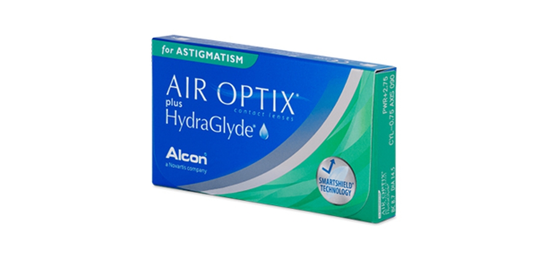 Lentilles de contact Air Optix Plus Hydraglyde For Astigmatism 6L Lentilles de contact Air Optix Plus Hydraglyde For Astigmatism 6L