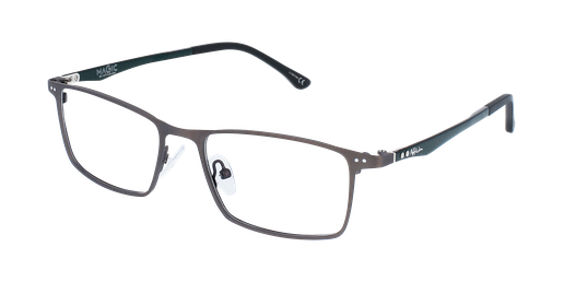 LUNETTES DE VUE homme MAGIC 129 CARBONE gris/vert