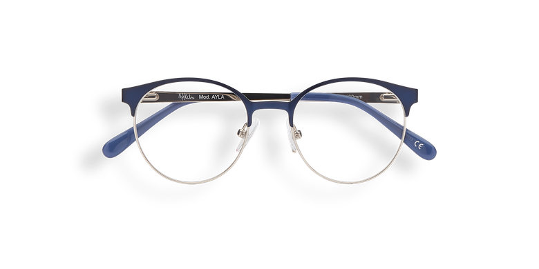 Lunettes de vue enfant AYLA bleu/argenté Lunettes de vue enfant AYLA bleu/argenté