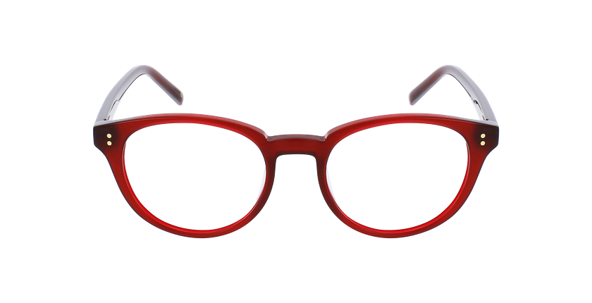 Óculos graduados senhora BERYL RD (TCHIN-TCHIN +1€) vermelho - Vista de frente