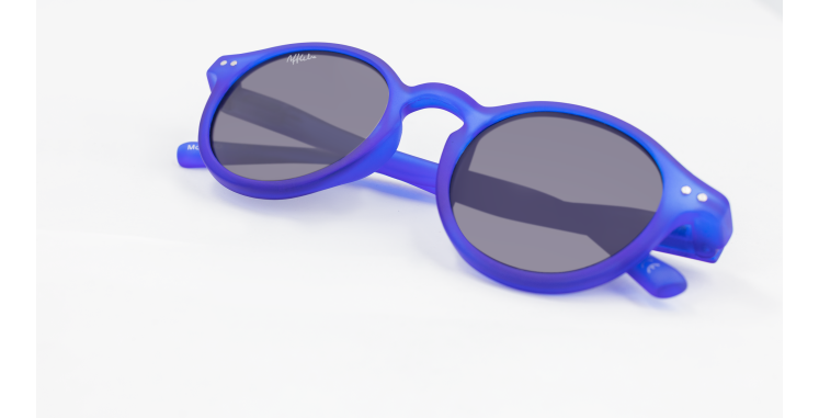 LUNETTES DE SOLEIL enfant LIO bleu/bleu foncé mat