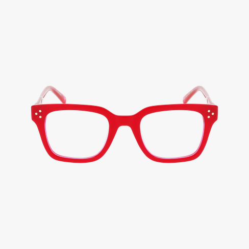 LUNETTES DE VUE femme CARACTÈRES EXPRESSIVE rouge/rose