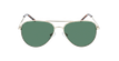 ÓCULOS DE SOL RUSSEL POLARIZED dourado - Vista de frente