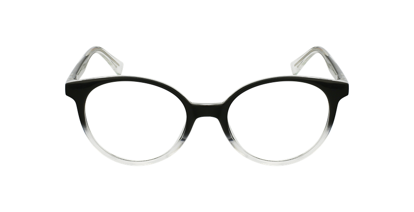 LUNETTES DE VUE enfant RZERO25 noir/blanc - Vue de face
