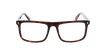 Óculos graduados homem ALI HV (TCHIN-TCHIN +1€) castanho - Vista de frente