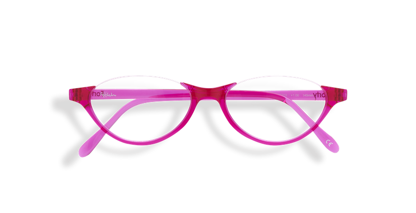 LUNETTES DE VUE COFFRET03 rose - Vue de face