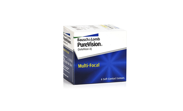 Lentilles de contact PureVision Multifocal 6L - Vue de face