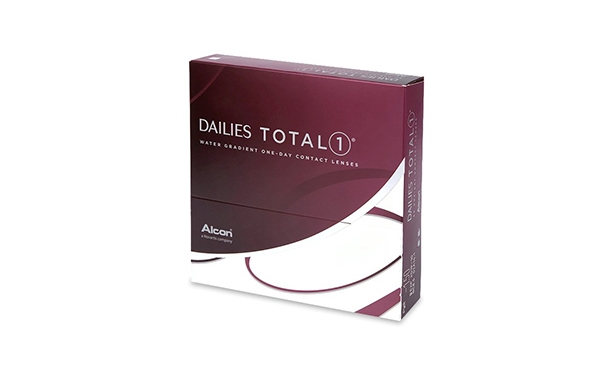 Lentilles de contact Dailies Total 1 90L - Vue de face